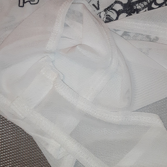 Graphic Mesh Bodysuit - Picture 8 of 13